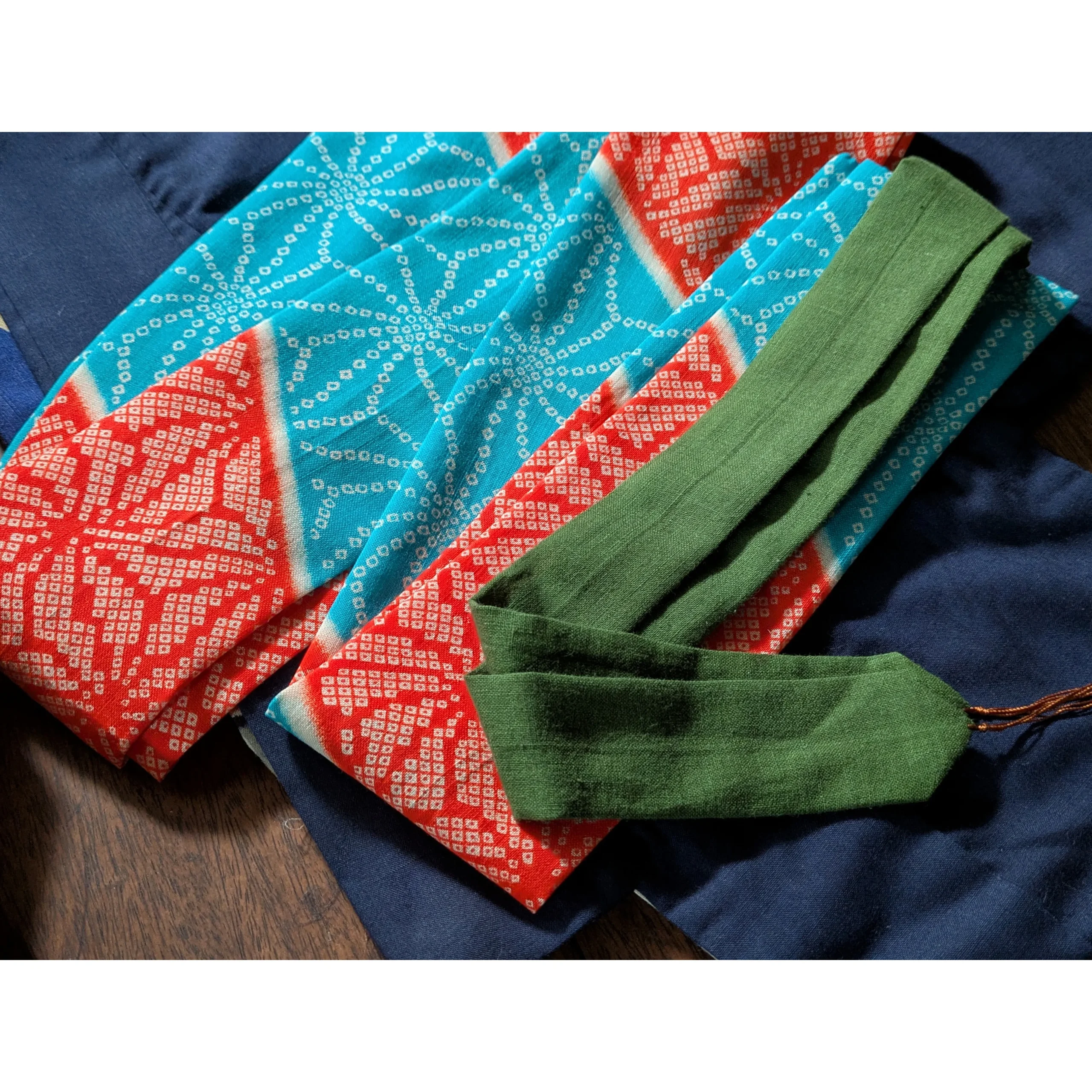 【ar250728-10】アーレー紐/戦前昭和着付け紐 - 画像 (2)