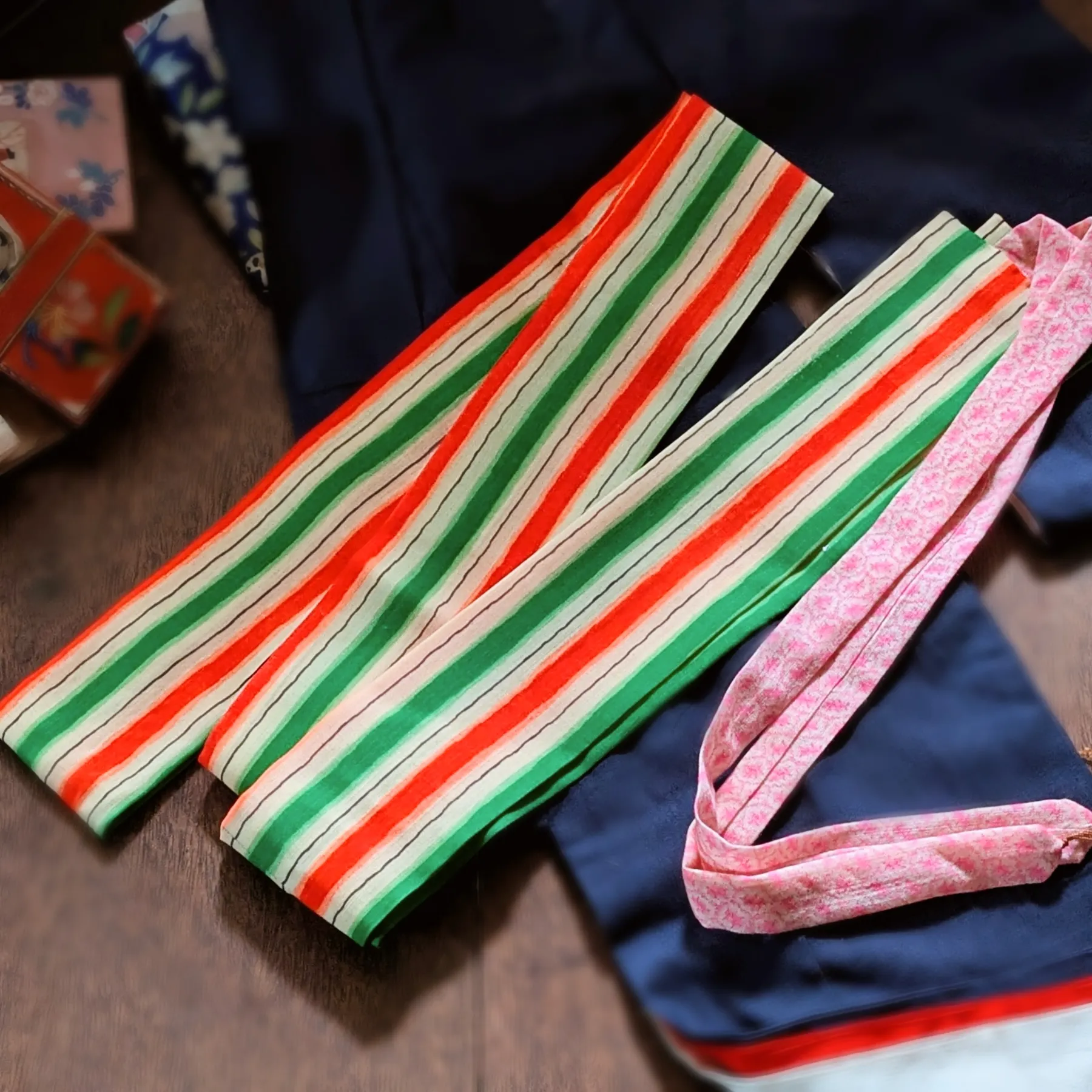 【ar250728-1】アーレー紐/戦前昭和着付け紐