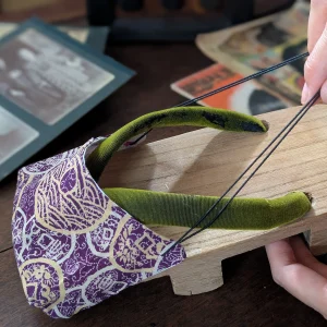 zoom・11/19(水)10:30昭和エコ&レトロ制作講座【好きな布でつくる!戦前雨カヴァー講座】